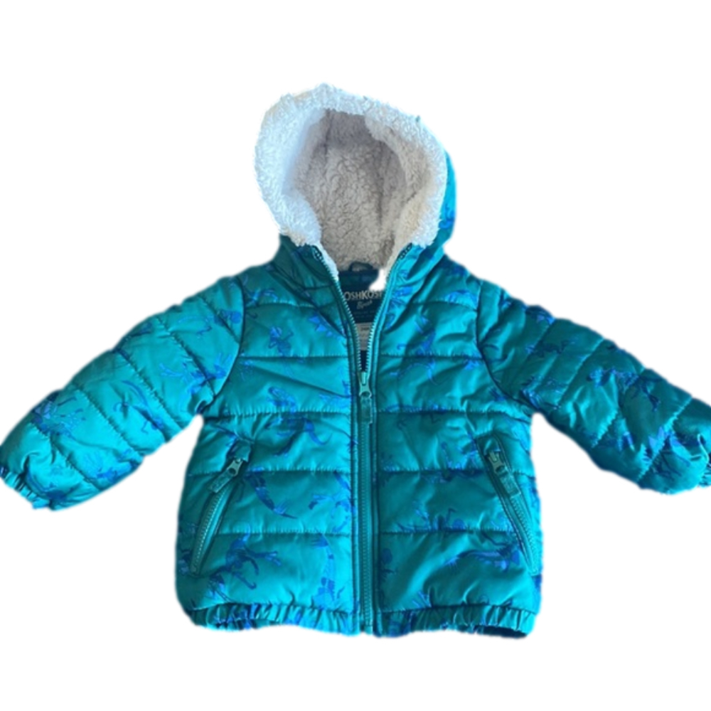 Oshkosh b’gosh 24Months Dinosaur Coat 🦕 - Picture 3 of 11